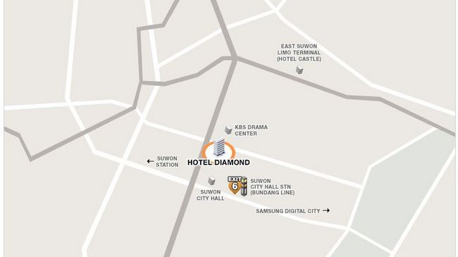 Diamond Hotel Suwon Amenities foto